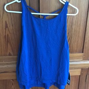 Vimmia Workout Top in royal blue, size L